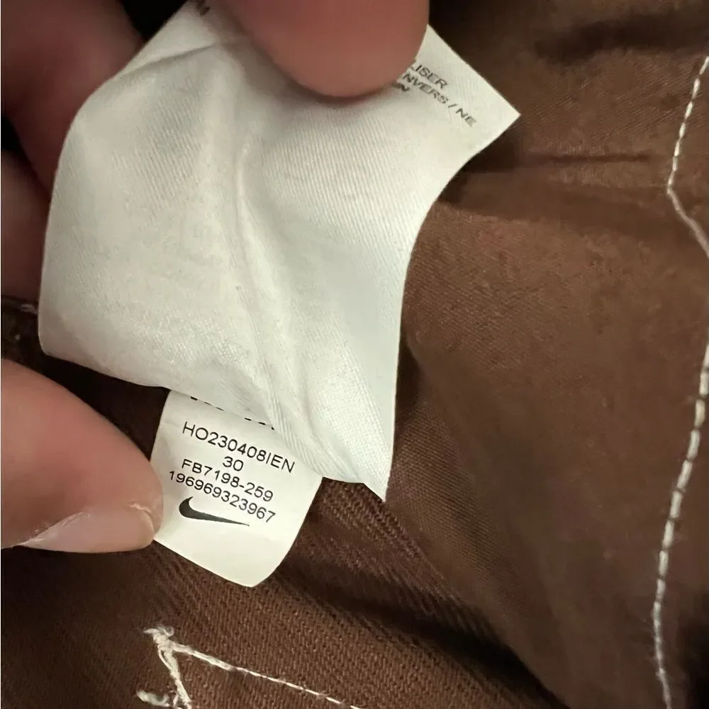 Nike Life Straight Leg Carpenter Pants Cacao Wow
